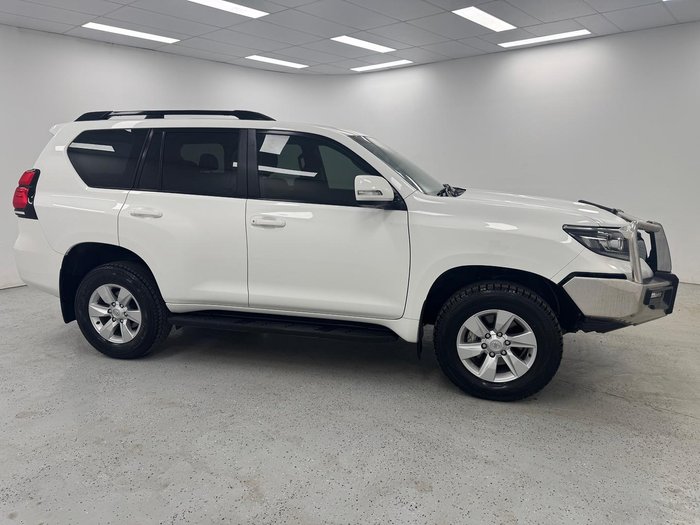 2022 Toyota Landcruiser Prado GXL GDJ150R 4X4 Dual Range Glacier White