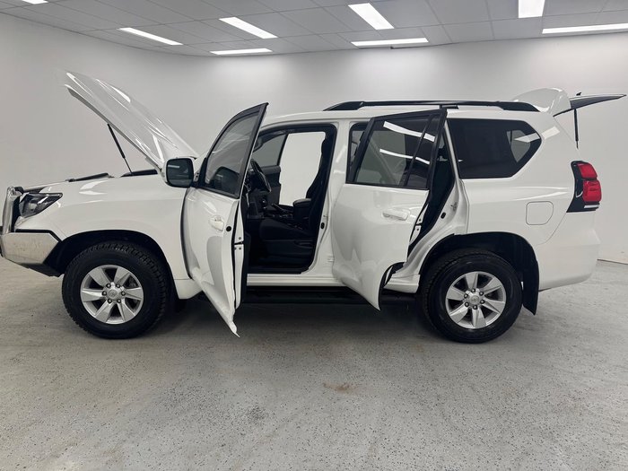2022 Toyota Landcruiser Prado GXL GDJ150R 4X4 Dual Range Glacier White