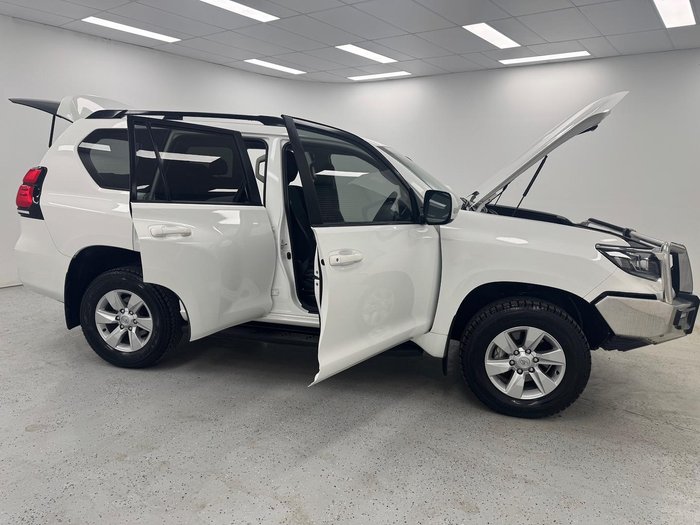 2022 Toyota Landcruiser Prado GXL GDJ150R 4X4 Dual Range Glacier White