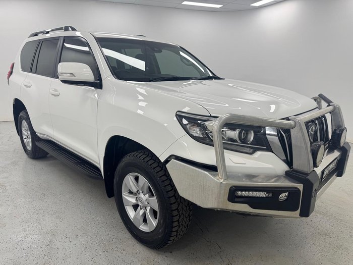 2022 Toyota Landcruiser Prado GXL GDJ150R 4X4 Dual Range Glacier White