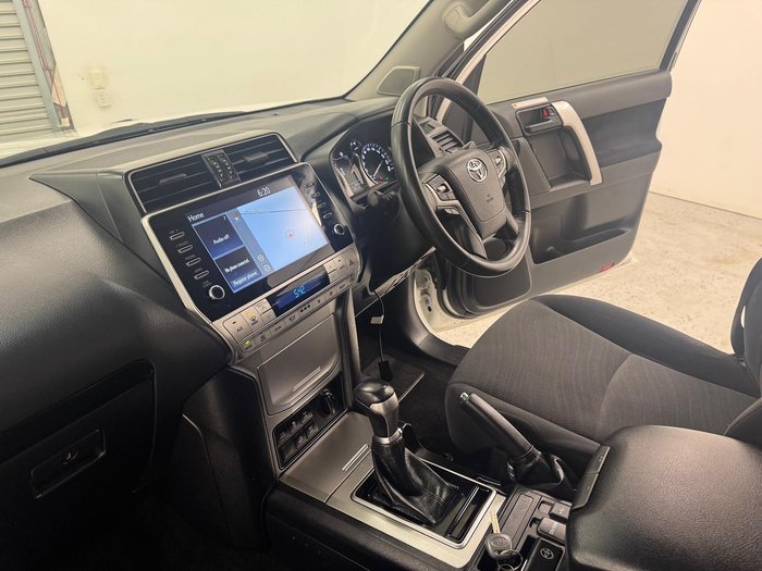 2022 Toyota Landcruiser Prado GXL GDJ150R 4X4 Dual Range Glacier White