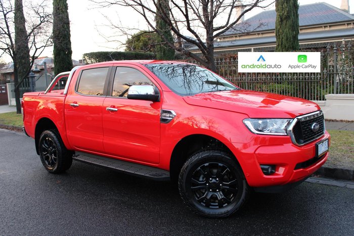 2021 Ford Ranger XLT Hi-Rider PX MkIII MY21.75 4x2 True Red