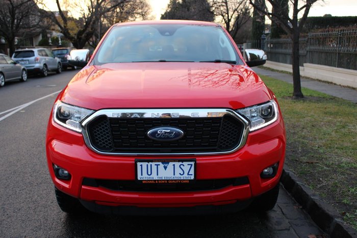 2021 Ford Ranger XLT Hi-Rider PX MkIII MY21.75 4x2 True Red