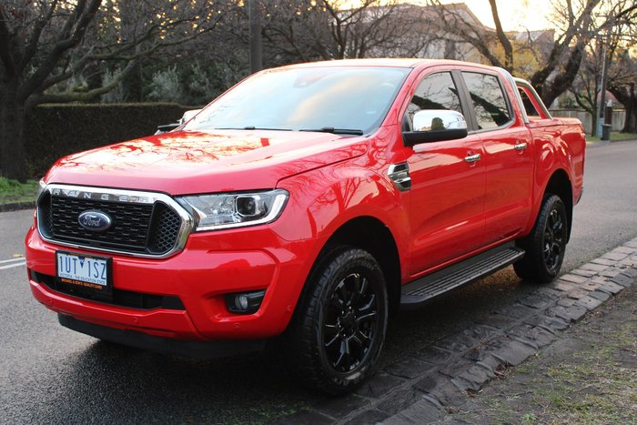 2021 Ford Ranger XLT Hi-Rider PX MkIII MY21.75 4x2 True Red