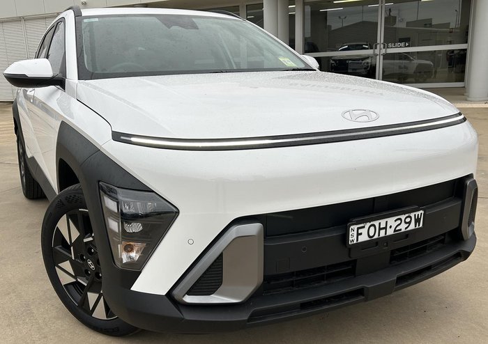2025 Hyundai Kona Hybrid SX2.V2 MY25 Atlas White