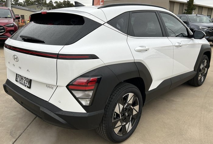 2025 Hyundai Kona Hybrid SX2.V2 MY25 Atlas White