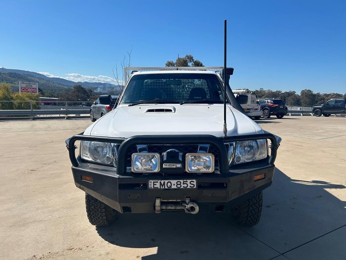 2014 Nissan Patrol DX Series 4 MY14 4X4 Dual Range Polar White