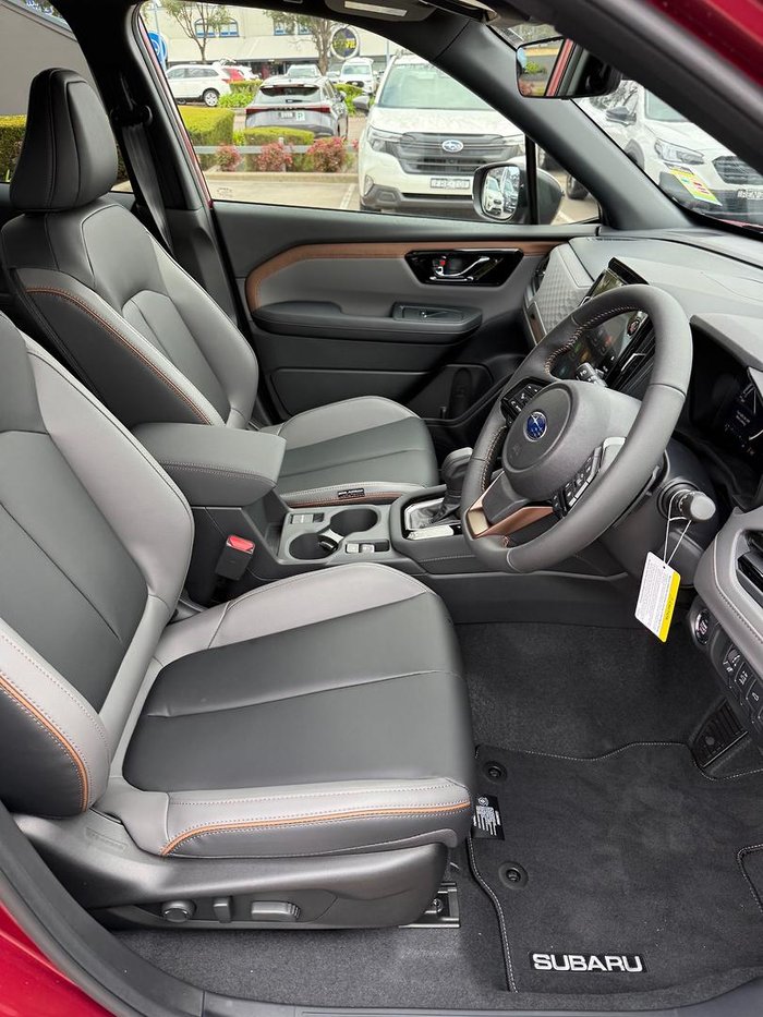 2025 Subaru Forester Hybrid Sport S6 MY26 AWD Crimson Red