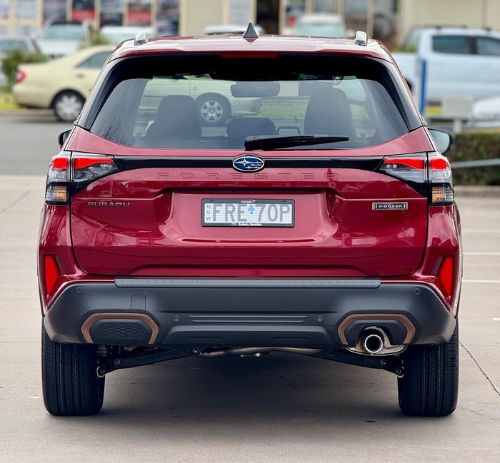 2025 Subaru Forester Hybrid Sport S6 MY26 AWD Crimson Red