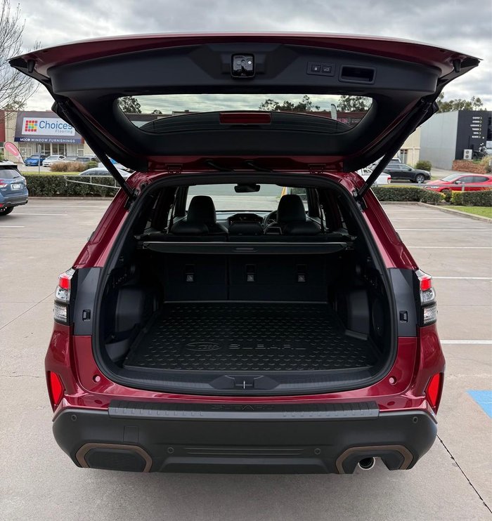 2025 Subaru Forester Hybrid Sport S6 MY26 AWD Crimson Red