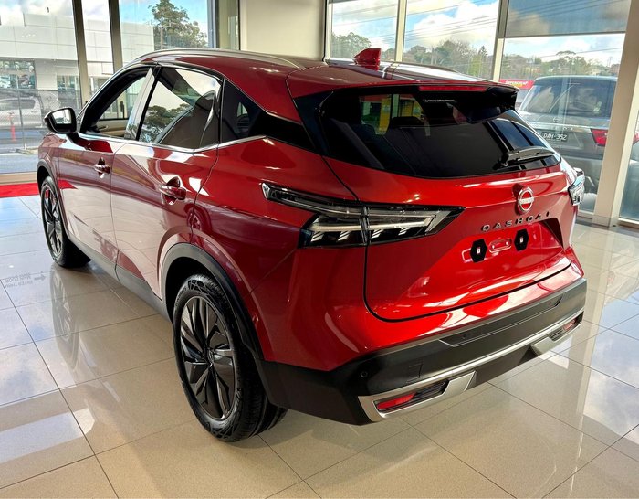 2025 Nissan QASHQAI Ti J12 MY25 Fuji Sunset Red