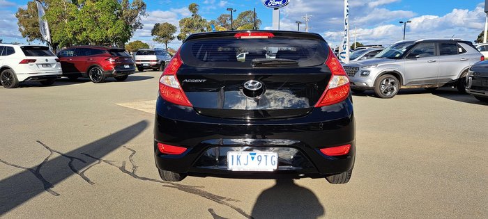 2017 Hyundai Accent Active RB4 MY17 Phantom Black