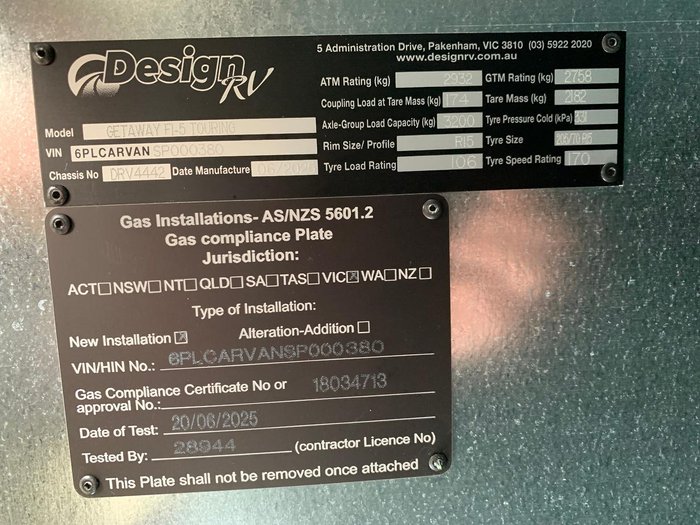 2025 Design RV Getaway Van 1-5, 20'6'' Family Van