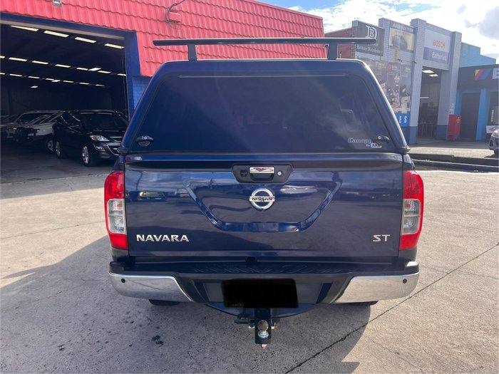 2018 Nissan Navara ST D23 Series 3 4X4 Dual Range Deep Sapphire