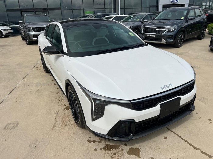 2025 Kia K4 GT-Line CL4m MY25 Snow White Pearl