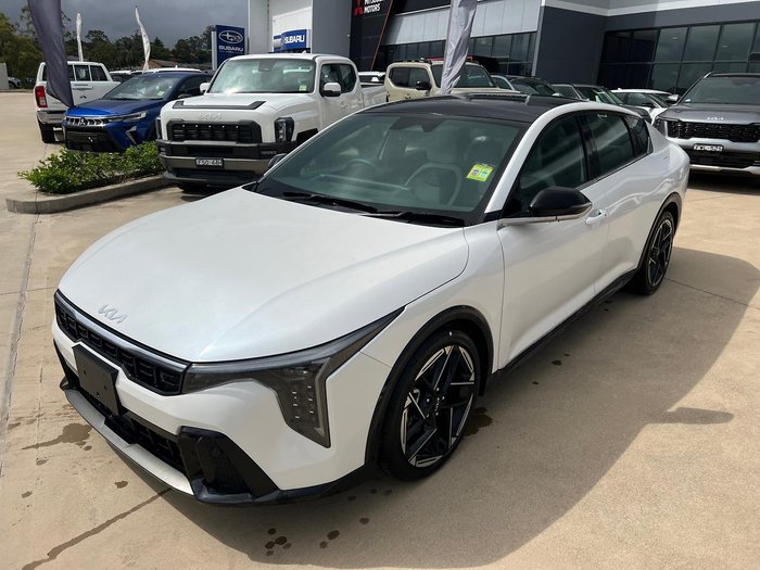 2025 Kia K4 GT-Line CL4m MY25 Snow White Pearl