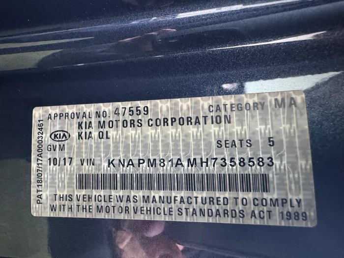 2017 Kia Sportage Si