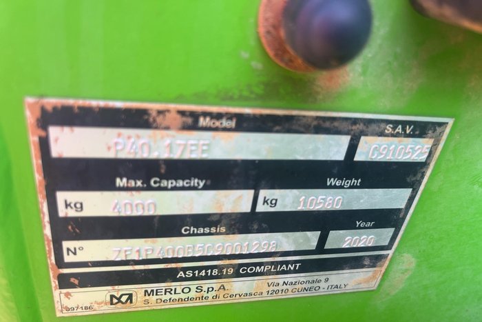 2020 Merlo P40.17Ee Green