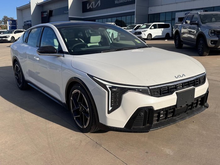 2025 Kia K4 GT-Line CL4m MY25 Snow White Pearl