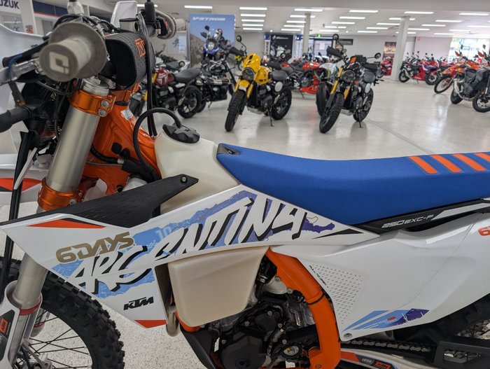 2024 Ktm 250 EXC-F SIX DAYS White