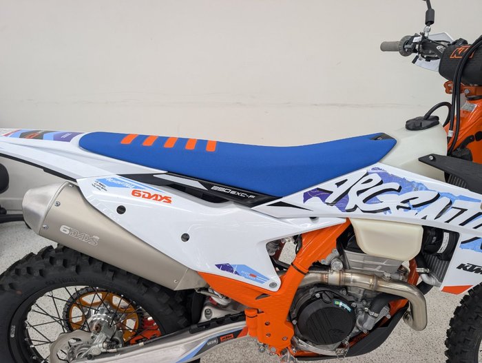 2024 Ktm 250 EXC-F SIX DAYS White