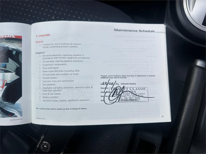 2010 HONDA JAZZ VTi