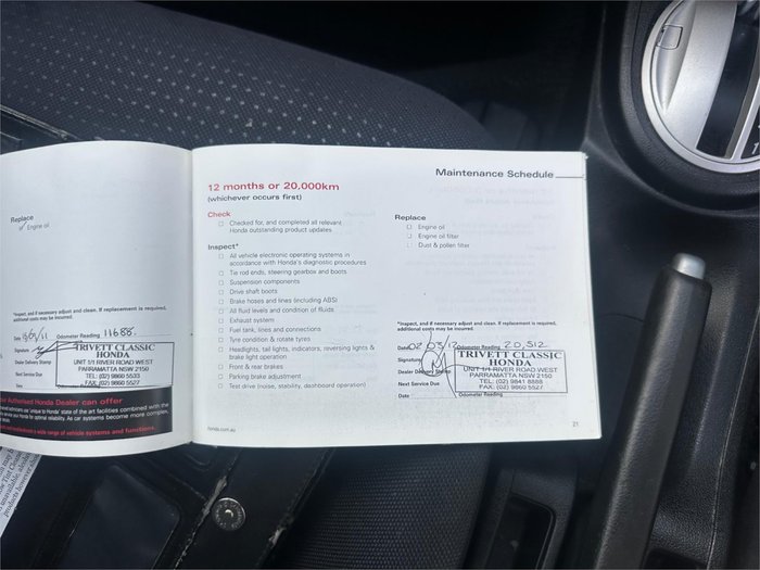 2010 HONDA JAZZ VTi