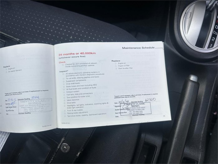 2010 HONDA JAZZ VTi