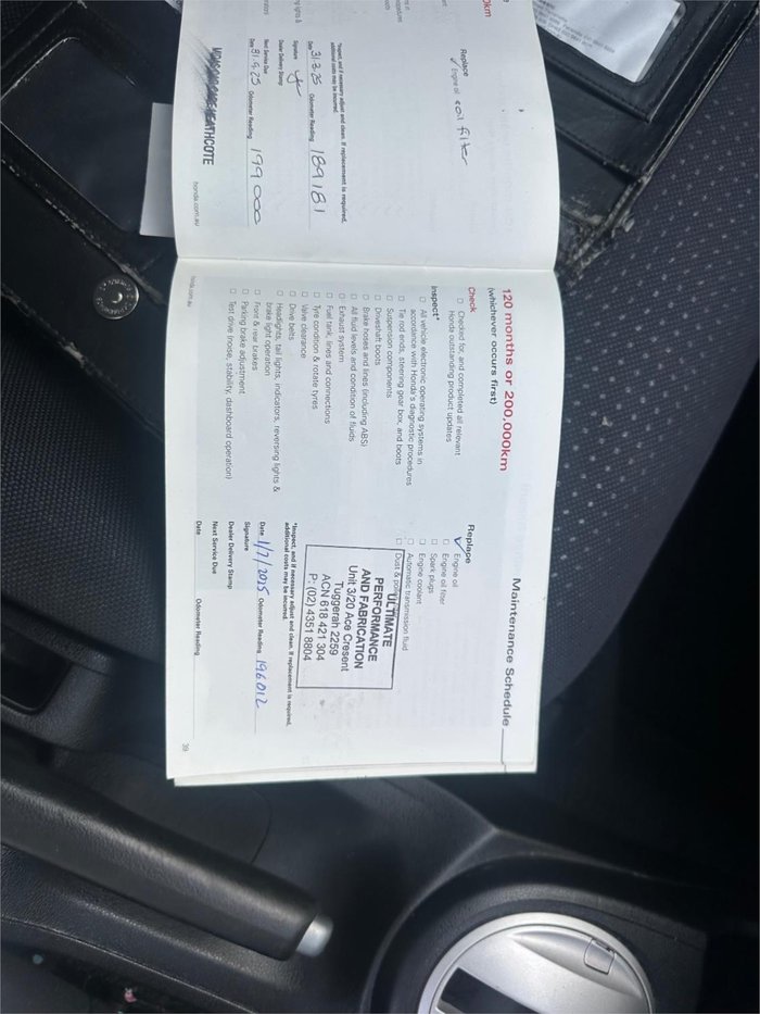 2010 HONDA JAZZ VTi