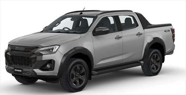 2025 ISUZU D-MAX XT D-MAX MY24 4x4 CREW UTE XT 3.0L AT Mercury Silver Metallic
