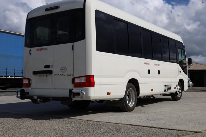 2021 Toyota Coaster Deluxe White