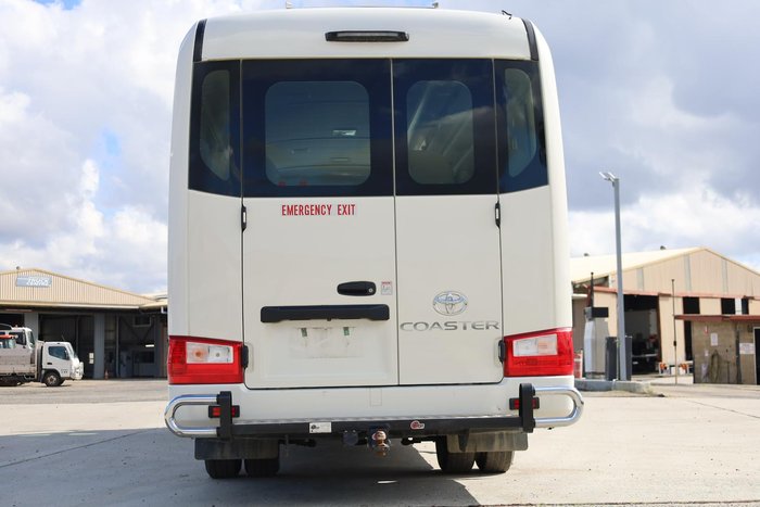 2021 Toyota Coaster Deluxe White