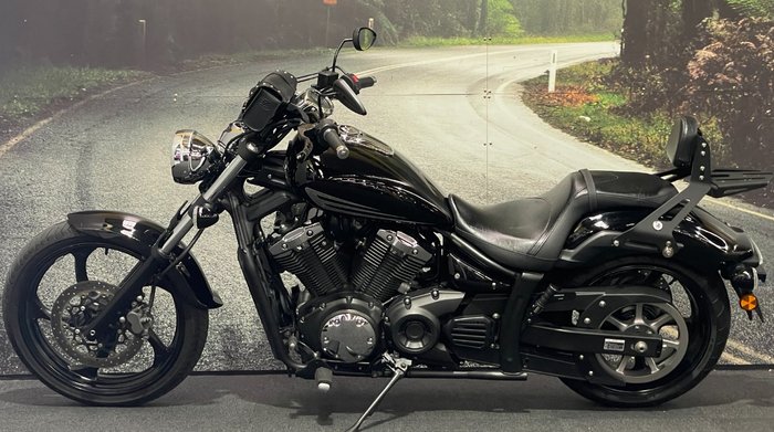 2014 Yamaha STRYKER (XVS1300CU) Black