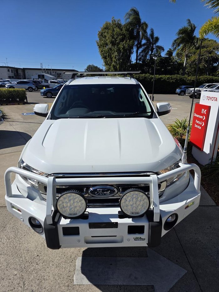 2016 Ford Everest Trend UA 4X4 Dual Range Cool White