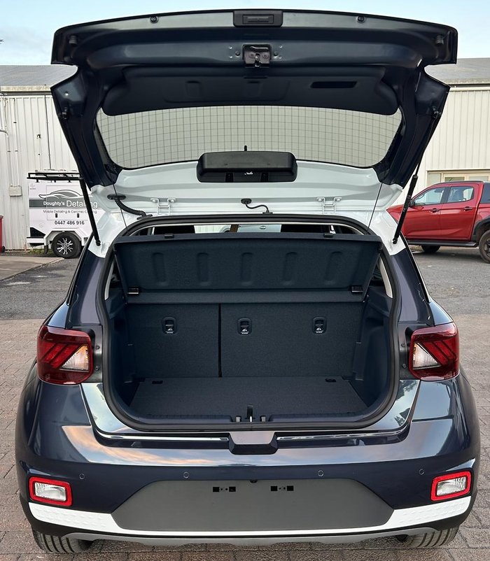 2025 Hyundai Venue Elite QX.V5 MY25 Denim Blue with Chalk White Roof