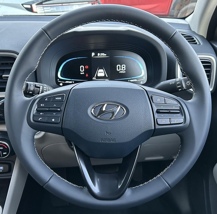 2025 Hyundai Venue Elite QX.V5 MY25 Denim Blue with Chalk White Roof