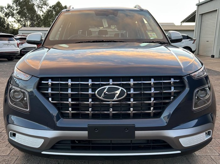2025 Hyundai Venue Elite QX.V5 MY25 Denim Blue with Chalk White Roof