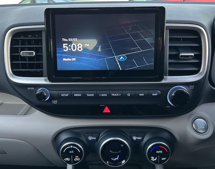 2025 Hyundai Venue Elite QX.V5 MY25 Denim Blue with Chalk White Roof