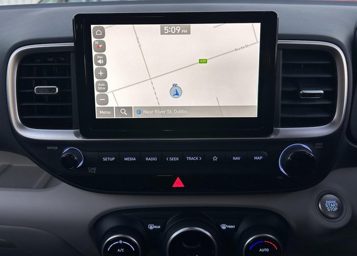 2025 Hyundai Venue Elite QX.V5 MY25 Denim Blue with Chalk White Roof