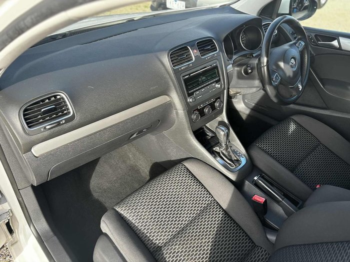 2012 Volkswagen Golf 90TSI Trendline VI MY12.5 Candy White