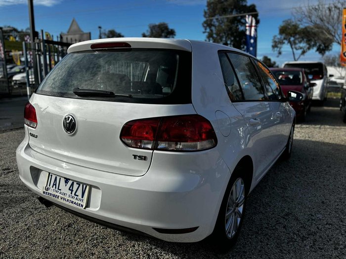 2012 Volkswagen Golf 90TSI Trendline VI MY12.5 Candy White