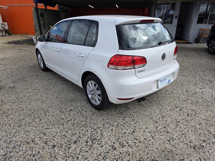 2012 Volkswagen Golf 90TSI Trendline VI MY12.5 Candy White