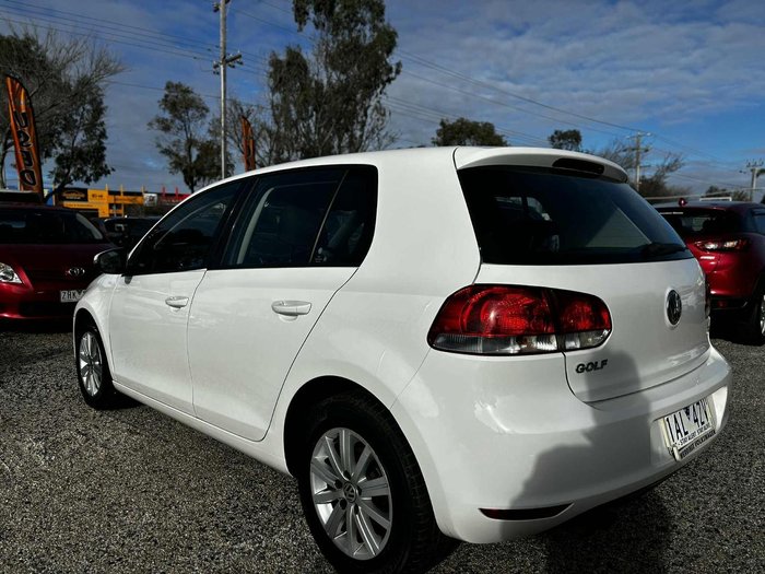 2012 Volkswagen Golf 90TSI Trendline VI MY12.5 Candy White