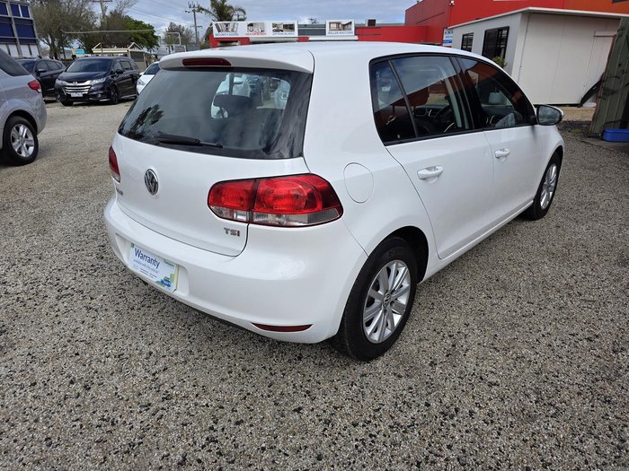 2012 Volkswagen Golf 90TSI Trendline VI MY12.5 Candy White