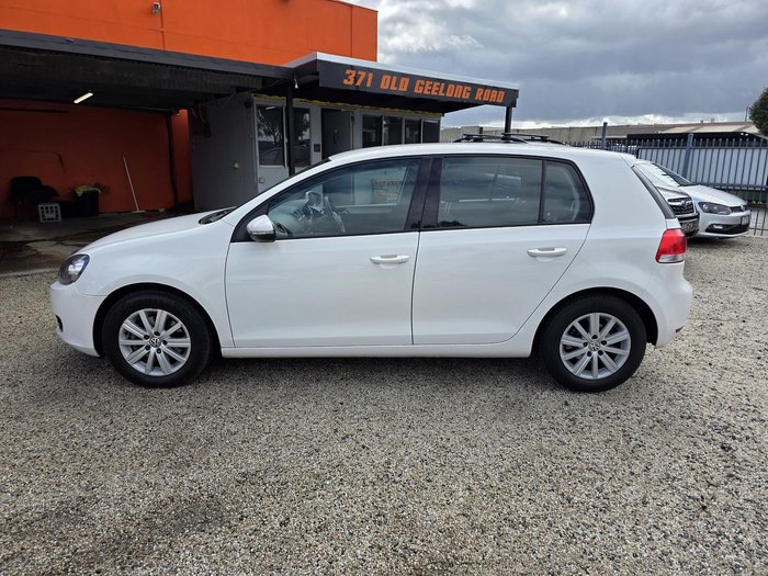 2012 Volkswagen Golf 90TSI Trendline VI MY12.5 Candy White