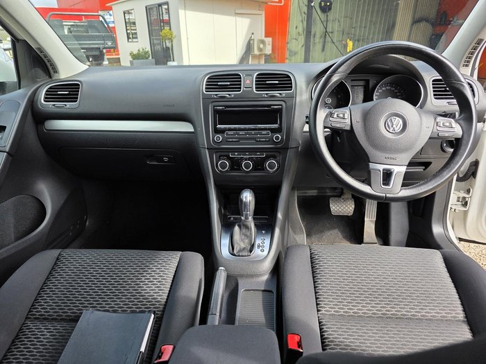 2012 Volkswagen Golf 90TSI Trendline VI MY12.5 Candy White