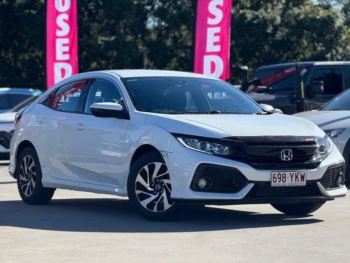 2018 Honda Civic VTi-S 10th Gen MY18 White Orchid
