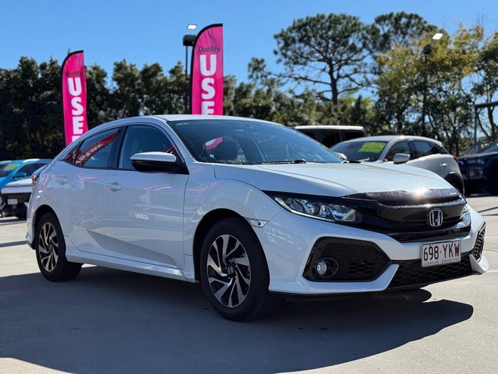 2018 Honda Civic VTi-S 10th Gen MY18 White Orchid