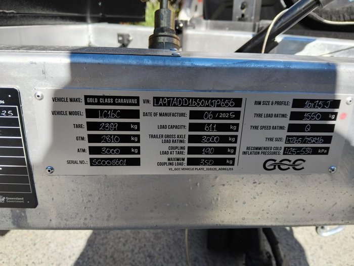 2025 Gold Class Caravans Lc16c Semi Off Road Full Ensuite Price Reduced!