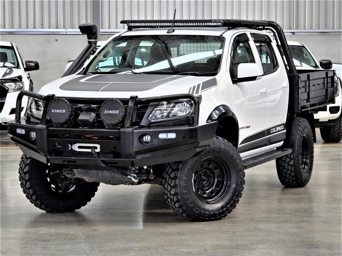 2018 Holden Colorado LS RG MY18 4X4 Dual Range Summit White